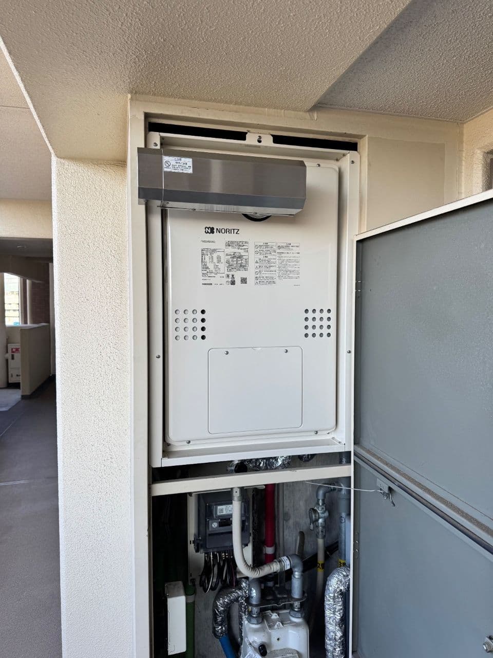 吹田市　給湯暖房熱源機　ノーリツ　GTH-2454SAW3H-T（完了）