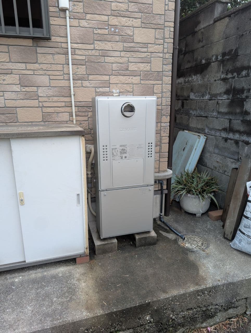 泉大津市　給湯暖房熱源機エコジョーズ　ノーリツ　GTH-C2470SAW3H（完了）