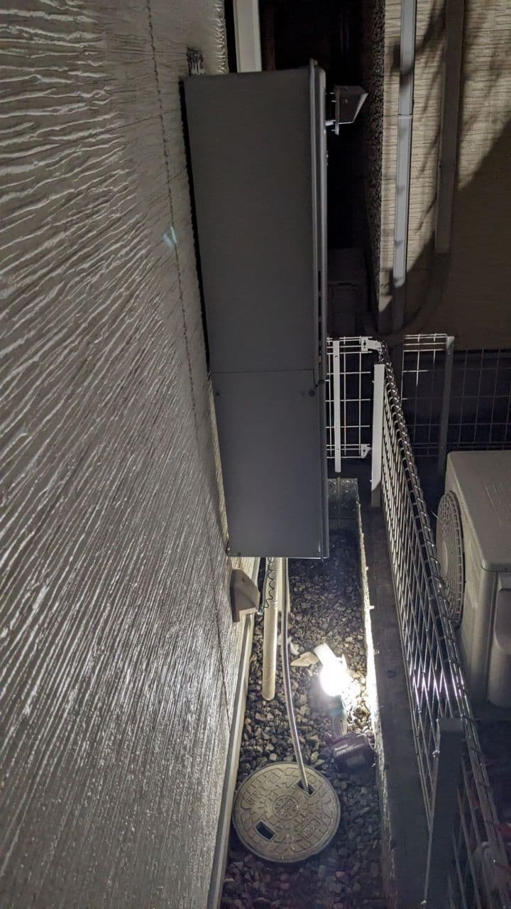 和泉市　ガスふろ給湯器エコジョーズ　ウルトラファインバブル内蔵　リンナイ　RUF-UE240ESAW（完了）