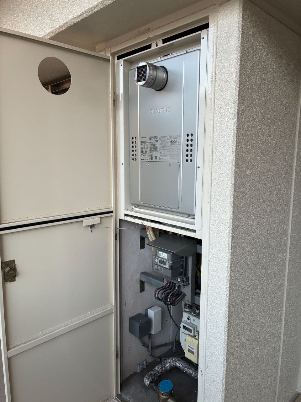 此花区　給湯暖房熱源機エコジョーズ　ドレンアップ方式　ノーリツ　GTH-CP2470SAW3H-T-1（完了）