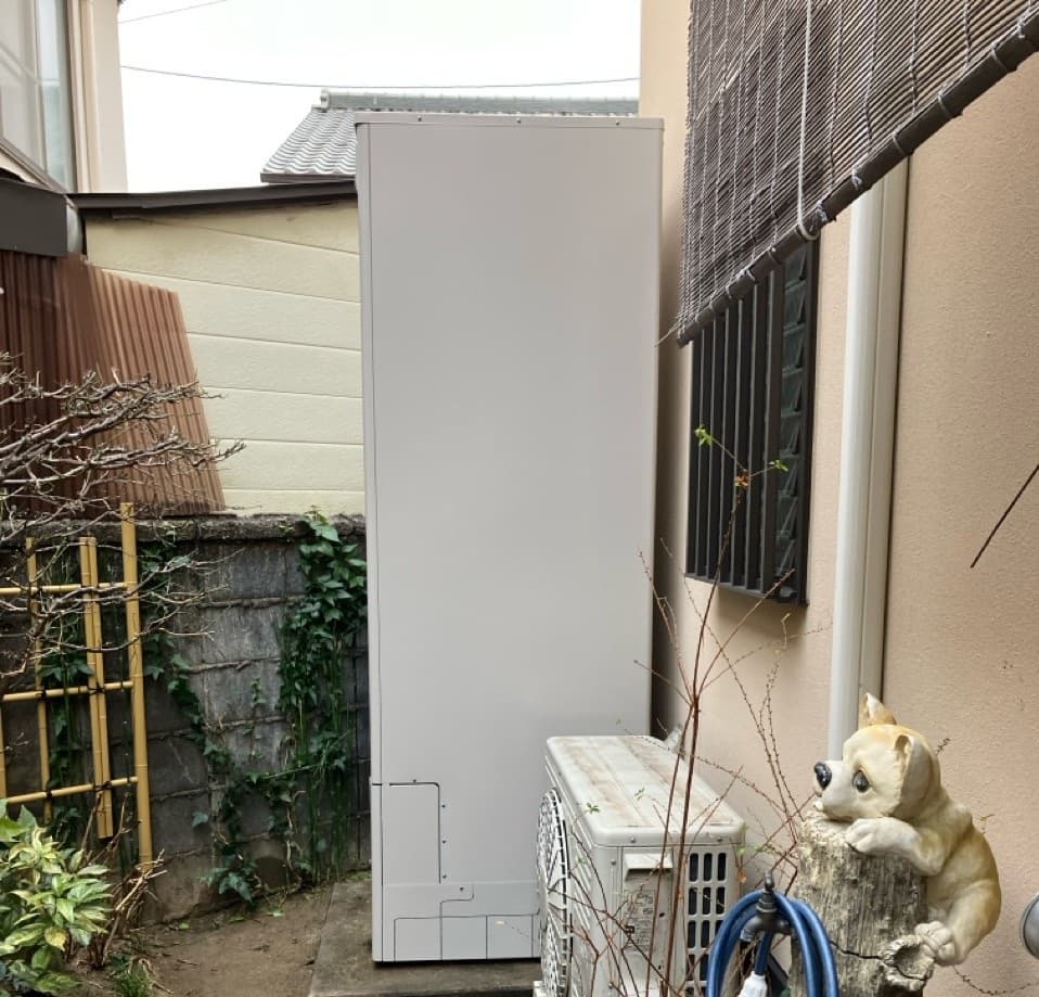 松原市　エコキュート　三菱　SRT-S467（完了）
