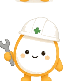 工事のマスコット